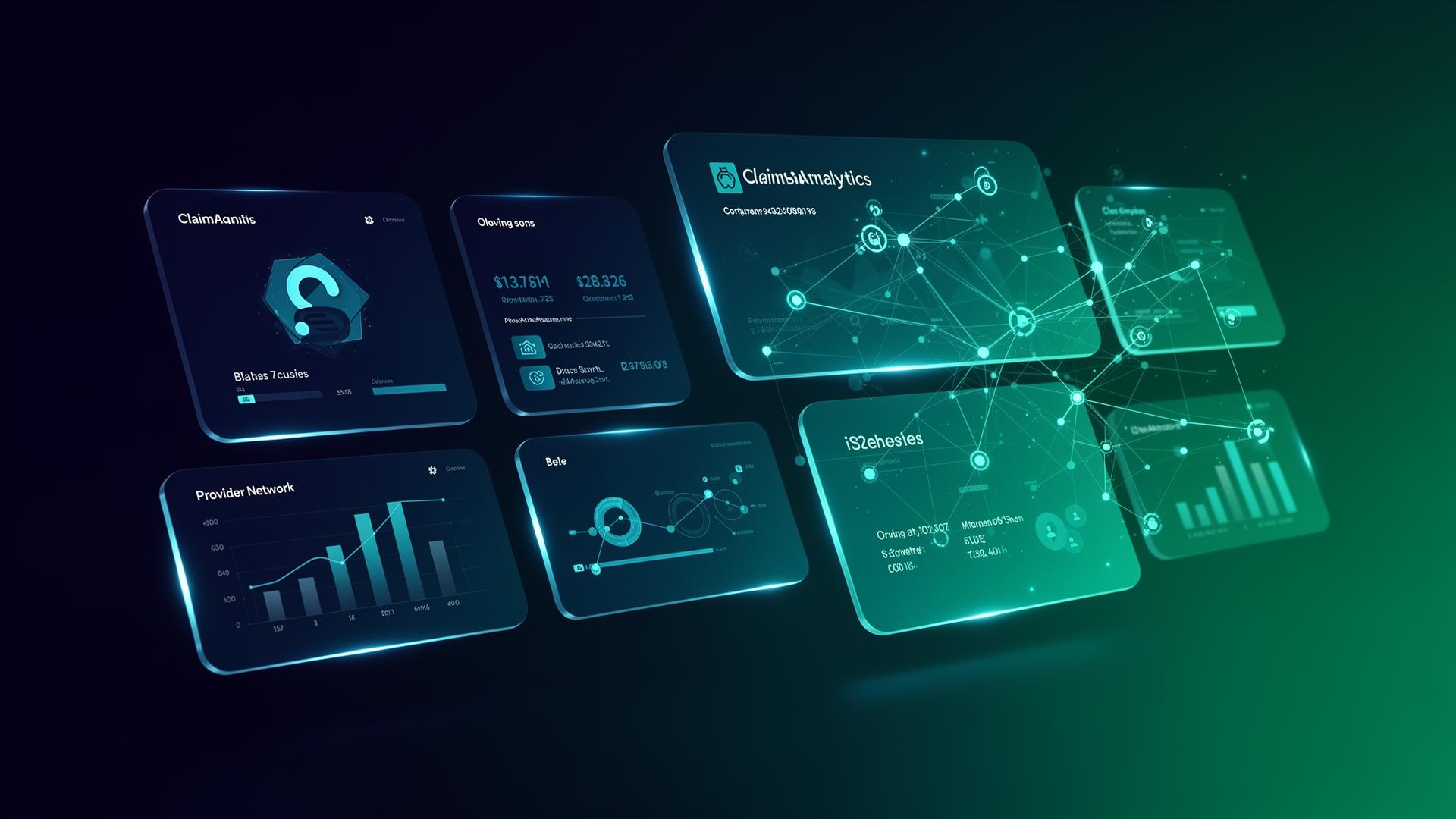 WellEHB benefits analytics dashboard showing claims, provider network, and savings